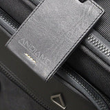 Andiamo Avanti Collection Drop Bottom Satchel, Midnight Black, One Size