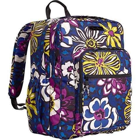 Vera Bradley Lighten Up Large Backpack (African Violet)
