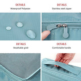 Unitravel 6 Set Packing Cubes Travel Luggage Organizer Compression Storage Bag