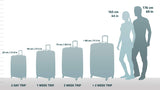 American Tourister Fieldbrook XLT Softside Luggage, Black, 4-Piece Set