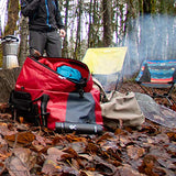 Aqua Quest White Water Duffel - 100% Waterproof 75 L Bag - Lightweight, Durable, External Pockets -