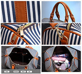 Baosha Hb-24 Ladies Women Canvas Weekender Bag Travel Duffel Tote Bag Weekend Overnight Travel