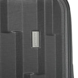 Gabbiano Avila 3 Piece Expandable Hardside Spinner Luggage Set (Dark Grey)