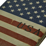 Zlyc Vintage Novelty Pu Leather Travel Wallet Passport Holder Case Waterproof Cover, Us National