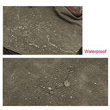 S-Zone Waterproof Waxed Canvas Leather Trim Travel Tote Duffel Handbag Weekend Bag