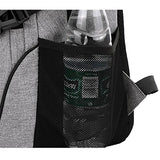 ABage Unisex School Backpack Lightweight Travel Backpacks with USB Charging Port, Black