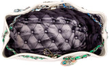 Betsey Johnson Chain of Command Backpack, White