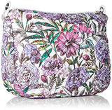 Vera Bradley Carson Shoulder Bag, Signature Cotton, Lavender Meadow