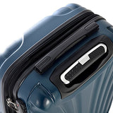 Olympia Usa Vortex Hardside Spinner Luggage Set (Icy Blue)