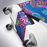 Samsonite Printed Luggage Cover-Medium, Acid Nature