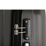 Inusa San Francisco 18-Inch Carry-On Lightweight Hardside Spinner Suitcase - Charcoal