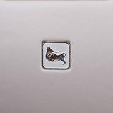 Mia Toro Italy Molded Art Maze Hard Side 28 Inch Spinner, Violet