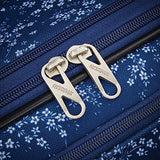 American Tourister 4-Piece Set, Blue Floral