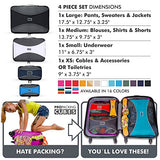 PRO Packing Cubes for Travel - Luggage Organizer Bags, Accessories - Ultralight