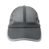 Womens Mens Quick Drying Mesh Baseball Cap Summer Cool Breathable Lightweight Anti UV Sun Protection Hat Adjustable Snapback Tennis Golf Fishing Running Cycling Sun Hat Cap Visor