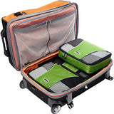 eBags Medium Packing Cubes for Travel - 3pc Set - (Grasshopper)