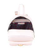 Betsey Johnson Women's Heart Lock Backpack Blush One Size