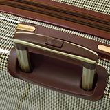 London Fog Cambridge 29" Expandable Hardside Spinner, Olive Plaid