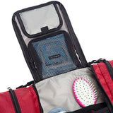 eBags Pack-it-Flat Hanging Toiletry Kit for Travel - (Raspberry)