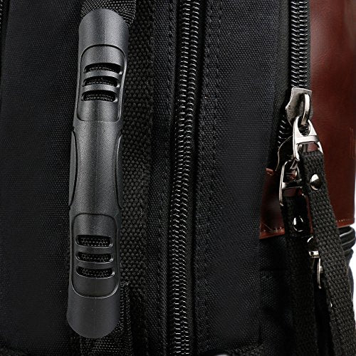 Ibagbar Canvas Backpack Travel Bag Hiking Bag Rucksack Duffel Bag