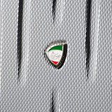 Mia Toro Fabrii Hardside Spinner 20'' Carry-on, Black