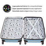 Maui and Sons California Expandable Hardside Spinner Luggage with TSA Lock (24")
