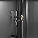 U.S. Traveler Sparta 3-Piece Hardside Spinner Set, Charcoal