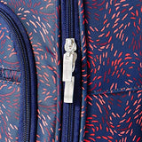 Baggallini 4 Wheel Carry-on, Firework Print