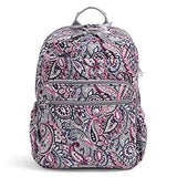 Vera Bradley Signature Cotton XL Campus Backpack, Gramercy Paisley
