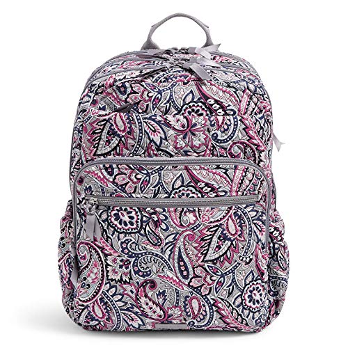Vera Bradley Signature Cotton XL Campus Backpack, Gramercy Paisley