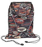 Harley-Davidson Vintage Collection Sling Backpack, Lightweight, Black 99667-VIN