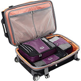 eBags Packing Cubes for Travel - 3pc Set - (Eggplant)