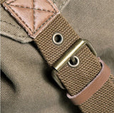 Vagabond Traveler 20" Large Sport Washed Canvas Backpack C04.Grn