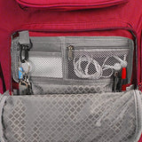 J World New York Women'S Parkway Rolling Backpack, Red One Size