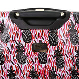 HALINA Bouffants & Broken Hearts Pineapples 3 Piece Set Luggage, Multicolor