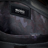 Solo Brookfield Pebbled Leather Slim Brief