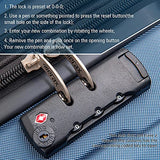 Expandable ABS Durable Suitcase 3 Piece Luggage Sets Lightweight with Double Wheels TSA Lock Spinner, Unisex Adults Teens Home Outddor Carry On Luggage (Blue 20/24/28 inch)