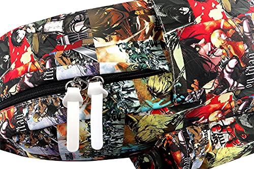 Roffatide Anime Attack on Titan Wings of Freedom Laptop Backpack All Over Print Backpack Lightweight Schoolbag Cosplay Daypack