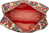 Vera Bradley Iconic Grand Weekender Travel Bag, Signature Cotton, Desert Floral + 1.50 Power