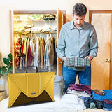 Travel Packing Organizers for Clothes - Travel Accessories Organizer (2-piece set, Yellow)