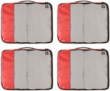 Amazonbasics 4-Piece Packing Cube Set - Large, Red
