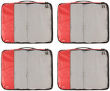 Amazonbasics 4-Piece Packing Cube Set - Large, Red