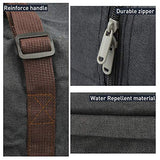 Foldable Lightweight Nylon Duffel Luggage Bag Tote for Travel Gym 4 Colors (Steel Grey)