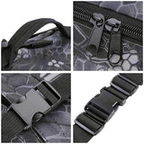 Aw Black Pythons Grain Waterproof Camping Bag 23X19X5.5" Backpack Military Tactical Travel Hike