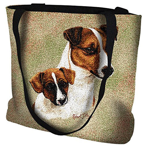 Jack Russell Pup Tote Bag - 17 X 17 Tote Bag