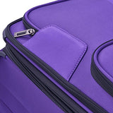 Delsey Luggage Sky Max 25" Expandable Spinner Upright, Purple