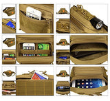 Military Fanny Pack Tactical Waist Bag Pack Waterproof Hip Belt Bag Pouch for Hiking (Jungle camo)