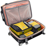 eBags Packing Cubes for Travel - 3pc Set - (Canary)