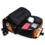 Backpack American Football In The Fire Laptop Bag 14 Inch Lightweight for Men/Women