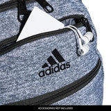 adidas Foundation Backpack, Jersey Onix Grey/Black, One Size